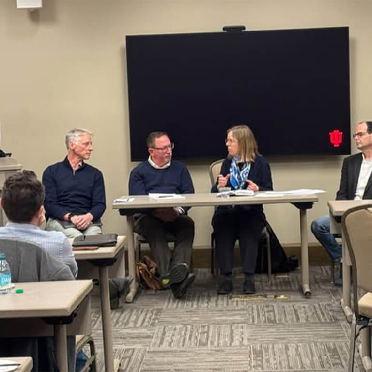 A group photo of people at the workshop.