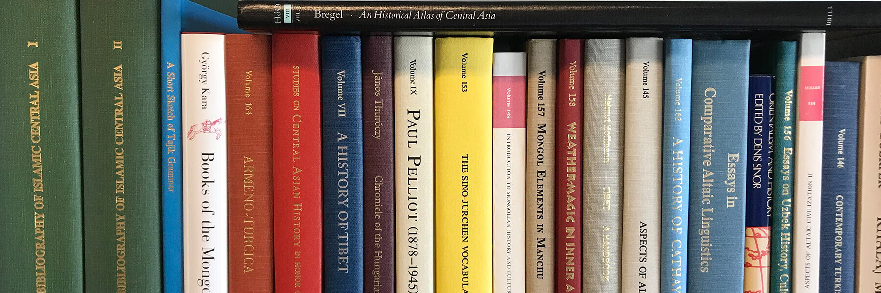 books on a bookshelf